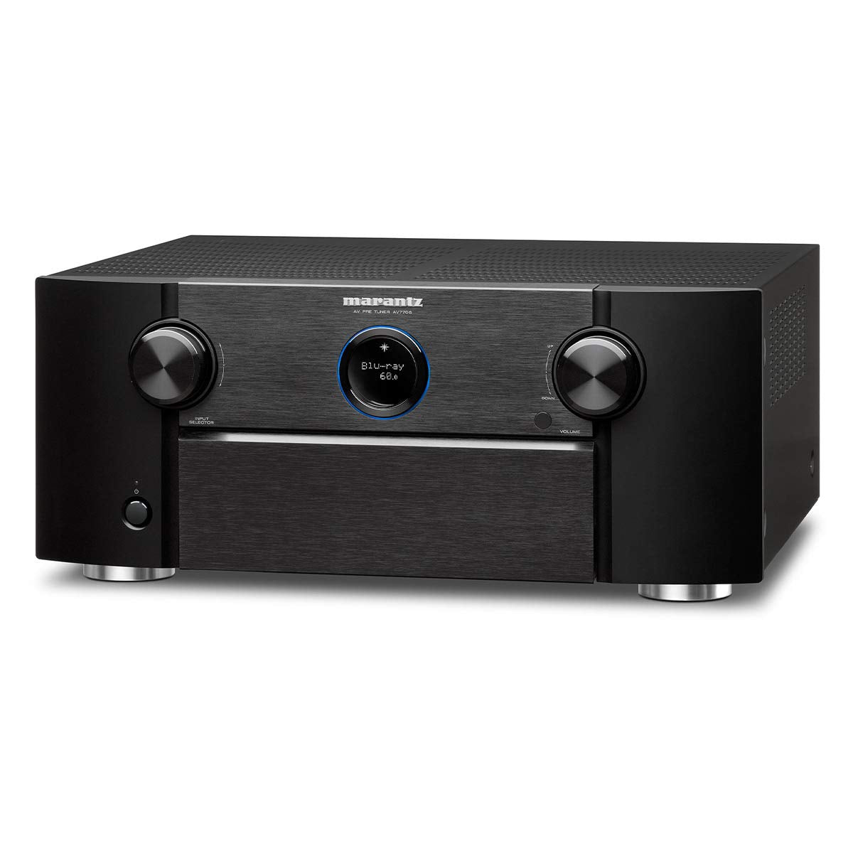 Marantz AV7706 Home Theater Preamp/Processor with 11.2 - Channel Processing, Dolby Atmos, Apple AirPlay 2, Bluetooth, and HEOS Built - in - electronicsexpo.com - Amplifiers / Pre - Amps