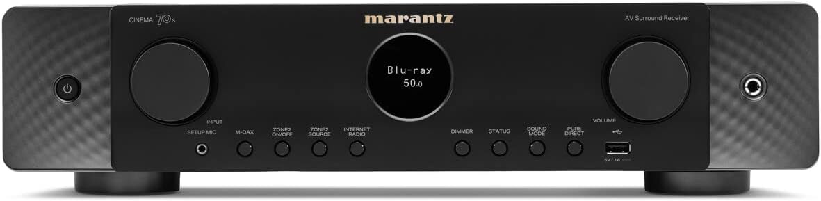 Marantz Cinema 70s 7.2 - Channel Slimline 8K Home Theater Receiver - electronicsexpo.com - Home Theater Receivers