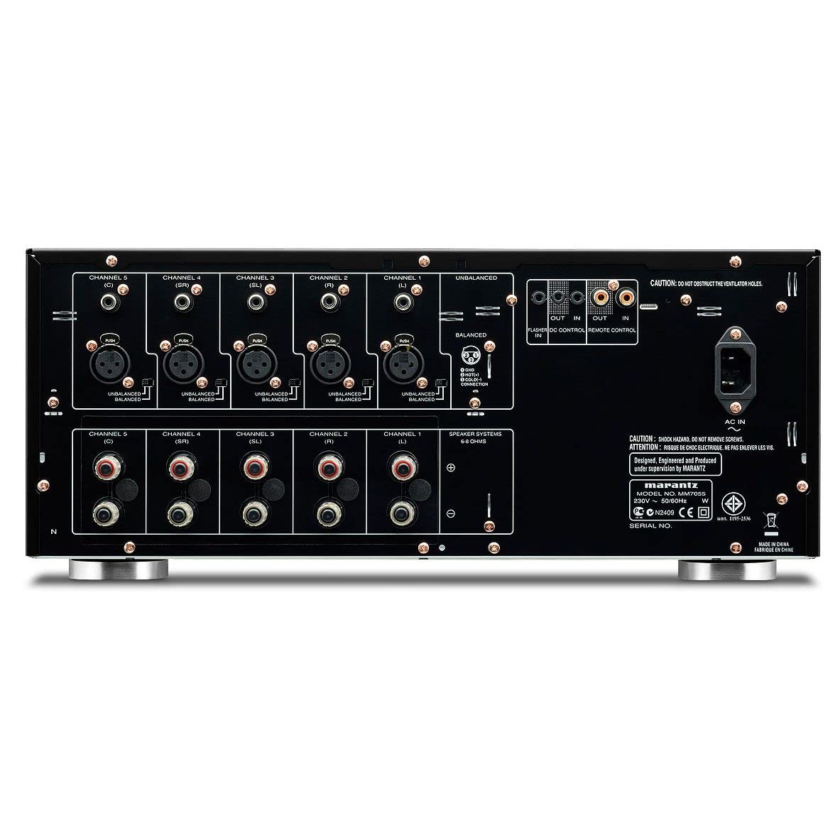 Marantz MM7055 5 - Channel Power Amplifier - electronicsexpo.com - Amplifiers / Pre - Amps