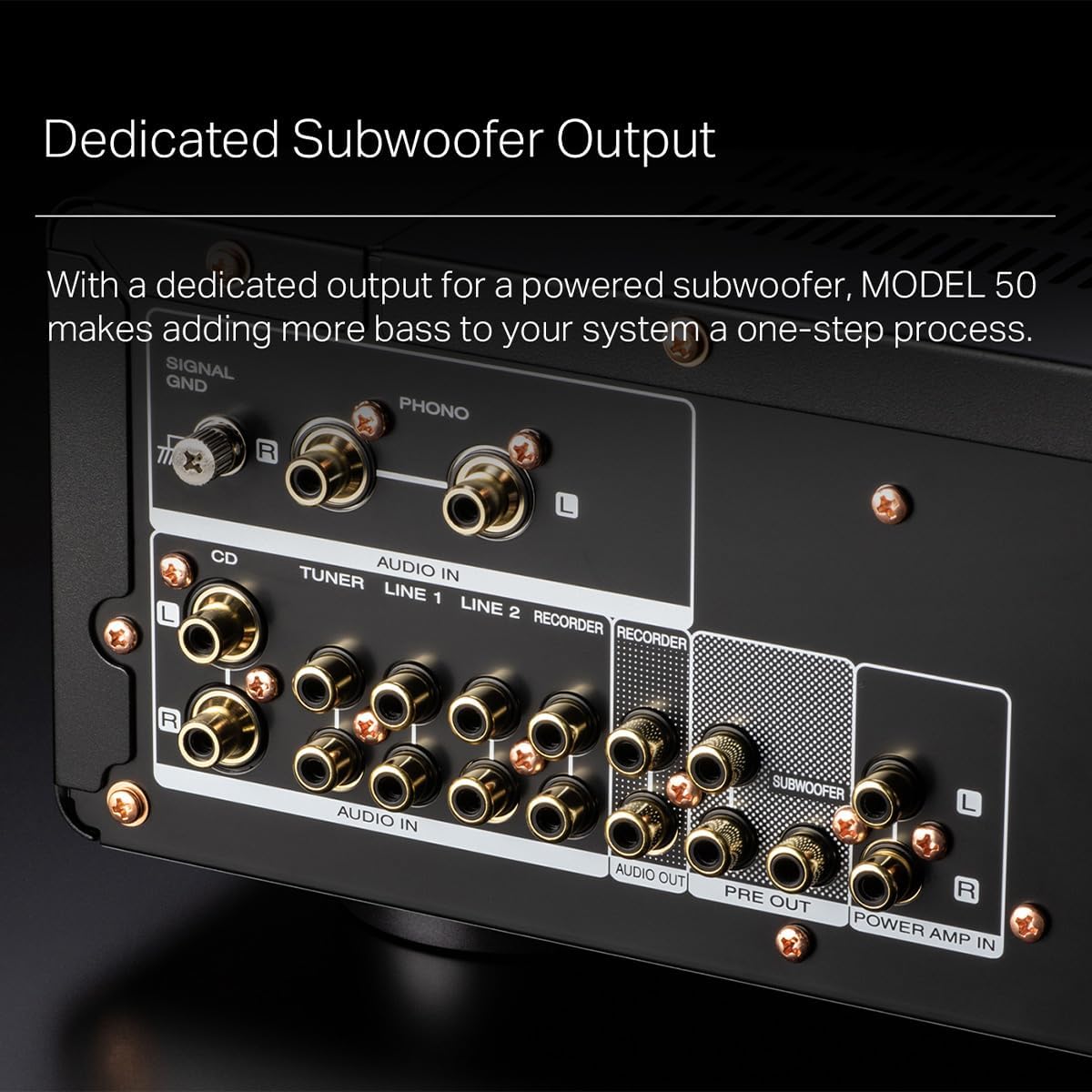 Marantz Model 50 Stereo Integrated Amplifier - electronicsexpo.com - Integrated Amplifiers