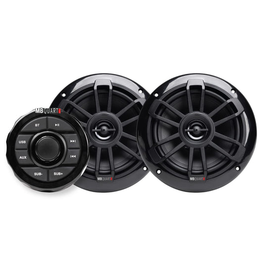 MB Quart Coaxial Speakers 6.5" 160 Watt Marine Grade (Pair) - electronicsexpo.com - Marine Speakers