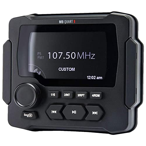 MB Quart GMR - LED Source Unit, Bluetooth, USB, Marine Grade, Waterproof, Media Player - electronicsexpo.com - Marine Receivers