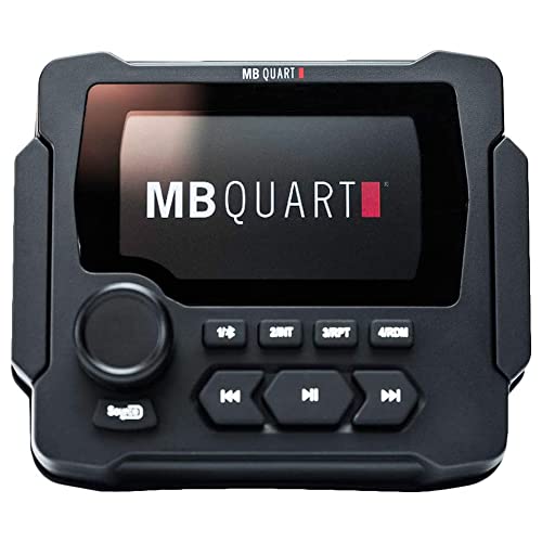 MB Quart GMR - LED Source Unit, Bluetooth, USB, Marine Grade, Waterproof, Media Player - electronicsexpo.com - Marine Receivers