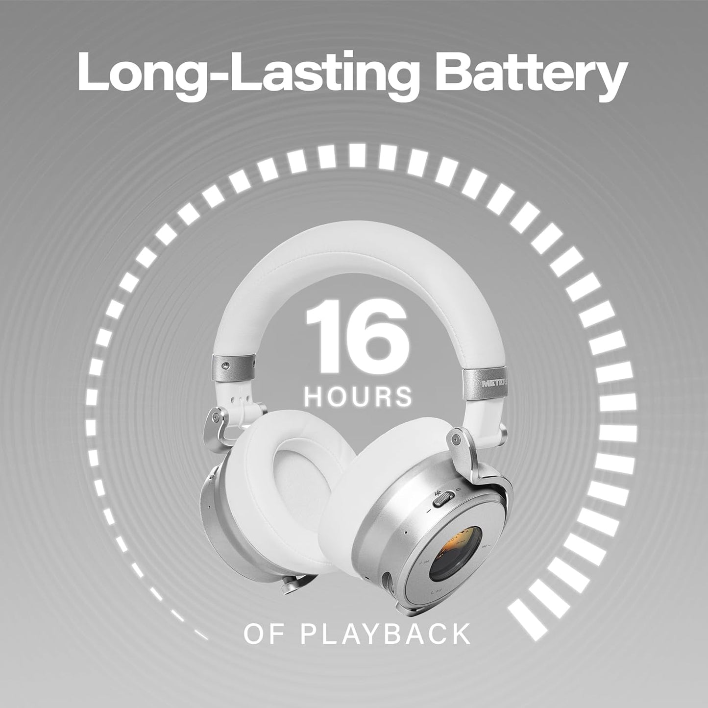 Meters OV - 1 - B - C Over - Ear Wireless Headphones with Active Noise Cancellation - electronicsexpo.com - Headphones