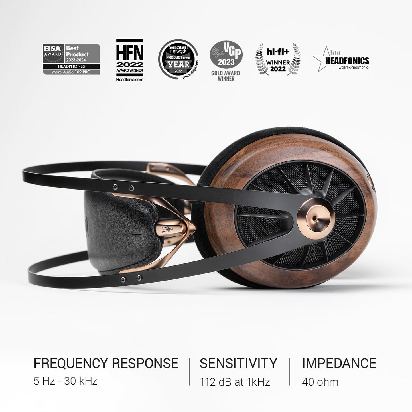 Meze Audio 109 PRO Open - Back Wired Headphones - electronicsexpo.com - Headphones