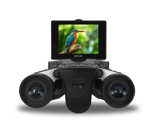 Minolta 12x32 Digital Binoculars 4K UHD Video Camera - electronicsexpo.com - Cameras