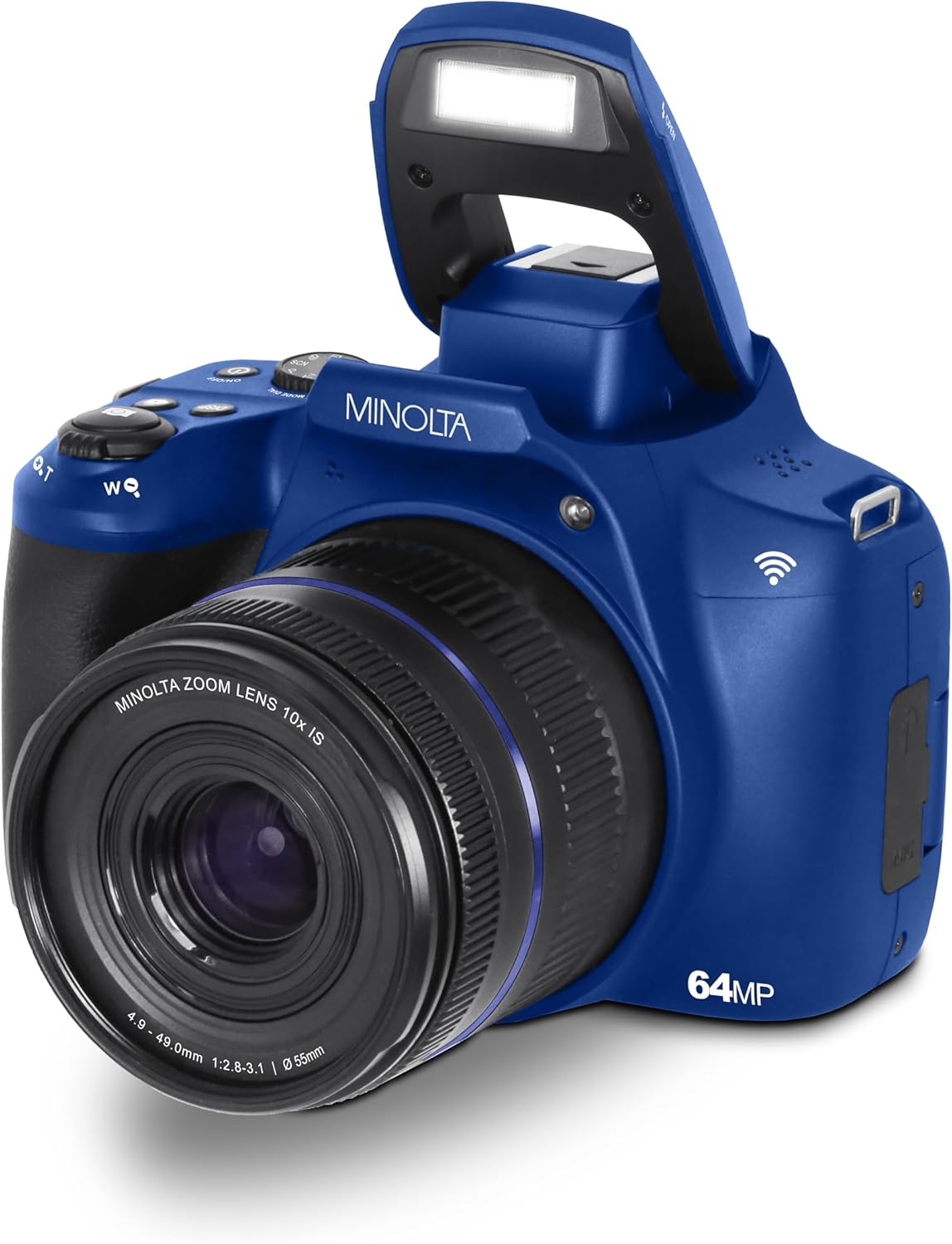 Minolta 64 Mega Pixels Auto Focus Digital Camera with 10x Optical Zoom, 4K Ultra HD Video and Macro Shooting - electronicsexpo.com - Cameras