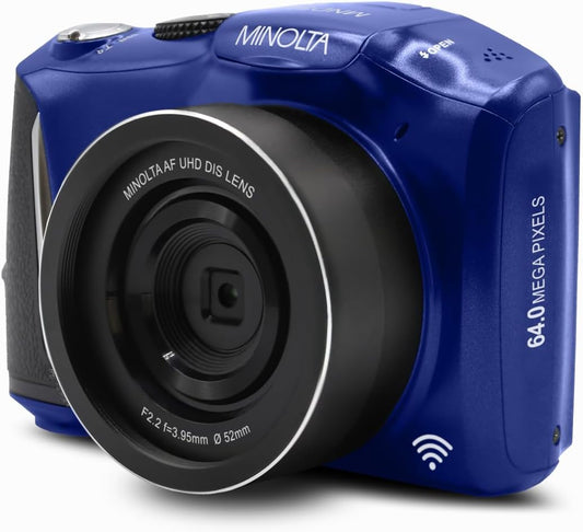 Minolta 64 Mega Pixels Digital Camera with 4K Video 60 FPS & WiFi - electronicsexpo.com - Cameras