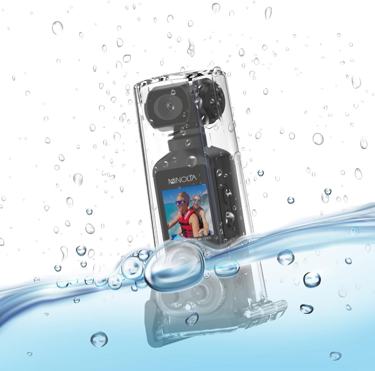 Minolta MN4KP1 4K Ultra HD Wi - Fi Enabled Pocket Camcorder - electronicsexpo.com - Cameras