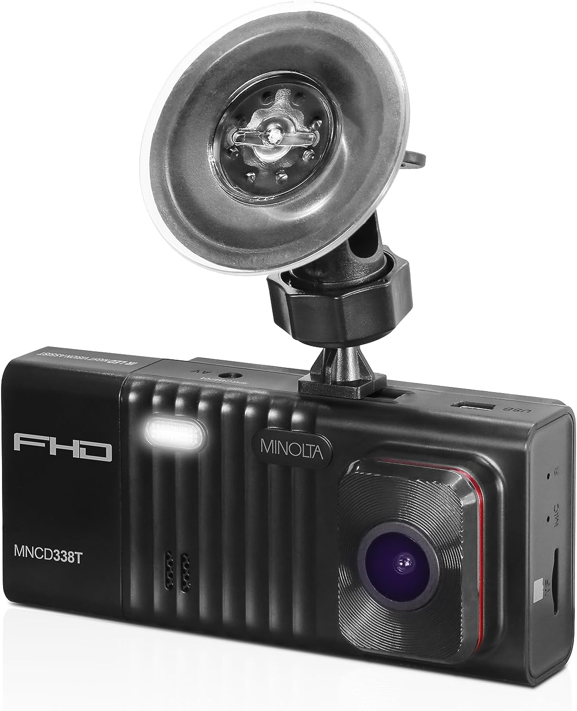 Minolta MNCD338T 3 - Channel 1080P Dash Camera with 3.0" LCD Rear Camera - electronicsexpo.com - Dash Camera