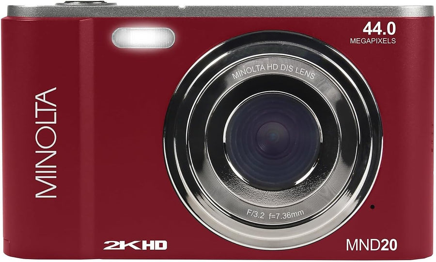 Minolta MND20 44 MP / 2.7K Ultra HD Digital Camera - electronicsexpo.com - Cameras