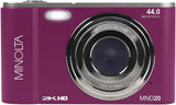 Minolta MND20 44 MP / 2.7K Ultra HD Digital Camera - electronicsexpo.com - Cameras