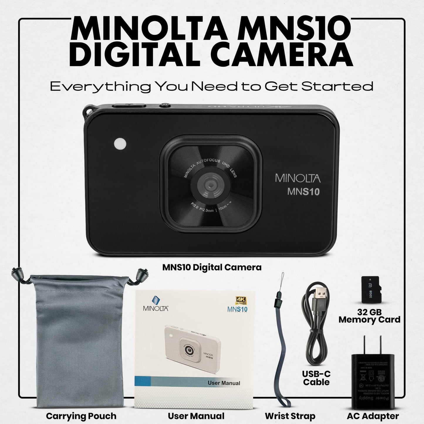 Minolta MNS10 48MP Digital Camera - electronicsexpo.com-Cameras