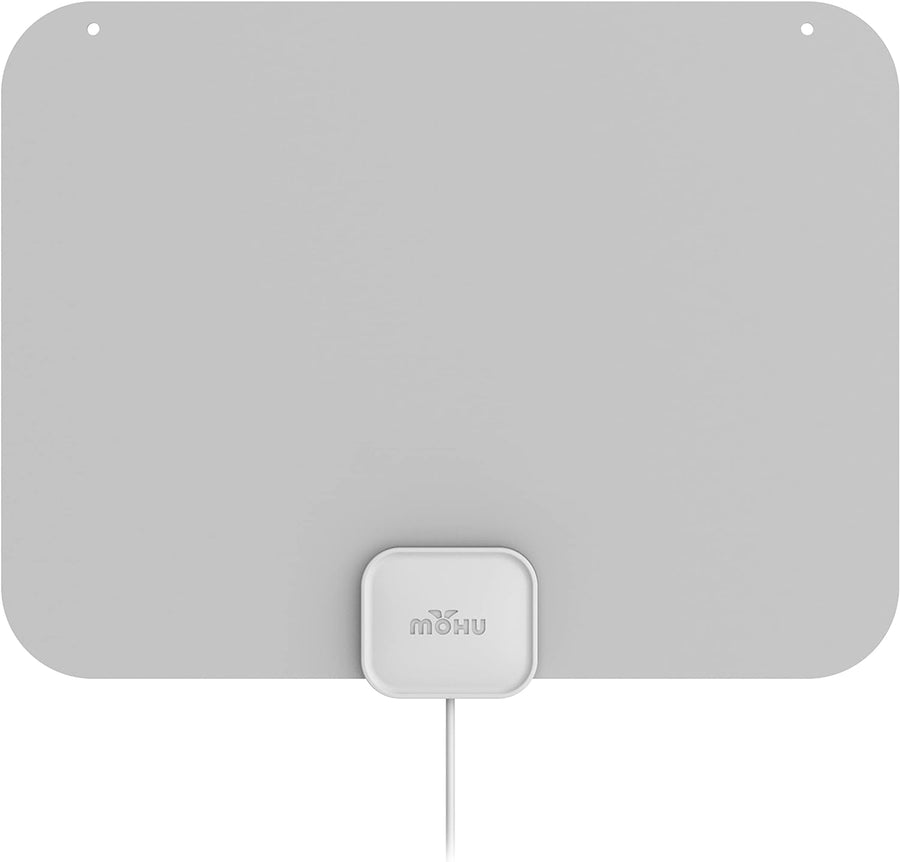 Mohu Leaf Ultra - Thin Indoor TV Antenna, UHF VHF, 40 - Mile Range, Multi - Directional, 4K UHD, NEXTGEN TV (12ft Cable) - electronicsexpo.com - TV Antennas