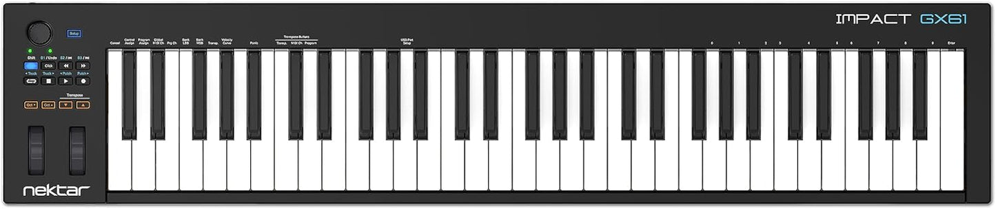 Nektar Technology GX61 - USB MIDI Keyboard Controller - electronicsexpo.com - Keyboards