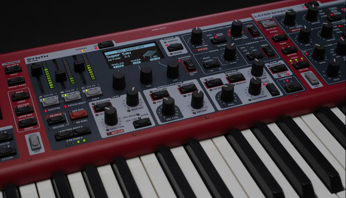Nord Stage 4 Compact 73-Key Semi-Weighted Keyboard - electronicsexpo.com-Misc