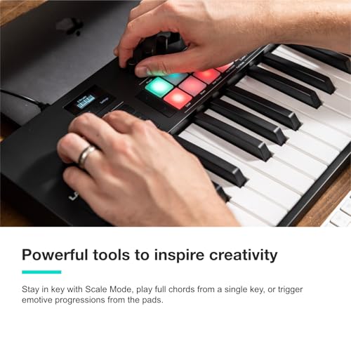 Novation Launchkey 25 MK4 USB MIDI Keyboard Controller - electronicsexpo.com-Keyboards