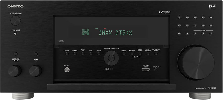 Onkyo TX - RZ70 11.2 - Channel Home Theater Receiver with Wi - Fi, Bluetooth, Apple AirPlay 2, and Chromecast Built - In - electronicsexpo.com - Home Theater Receivers