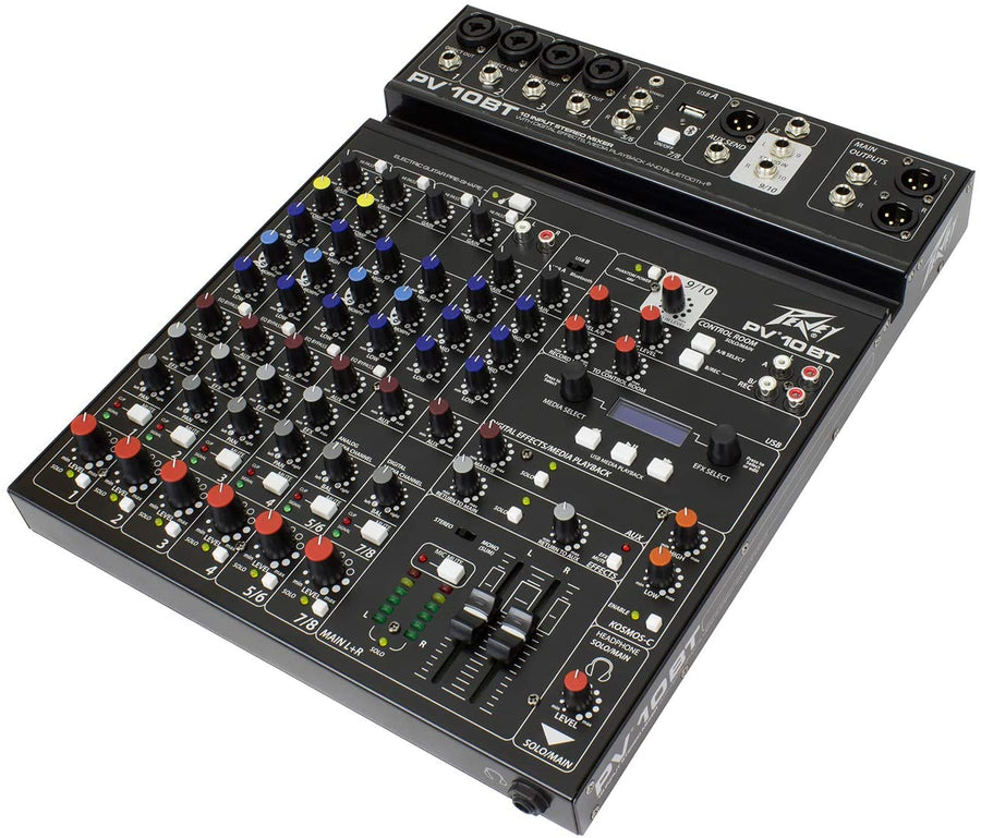 Peavey PV 10 BT Mixing Console with Bluetooth - electronicsexpo.com-Pro Mixers