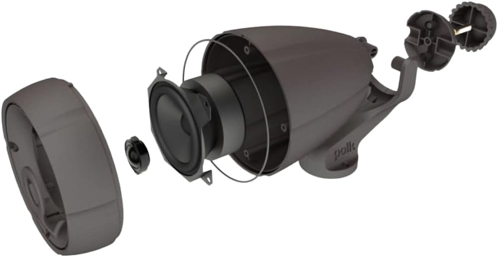 Polk Audio Atrium SAT300 Compact Outdoor Loudspeakers (2 Speaker Bundle) - electronicsexpo.com - Outdoor Speakers