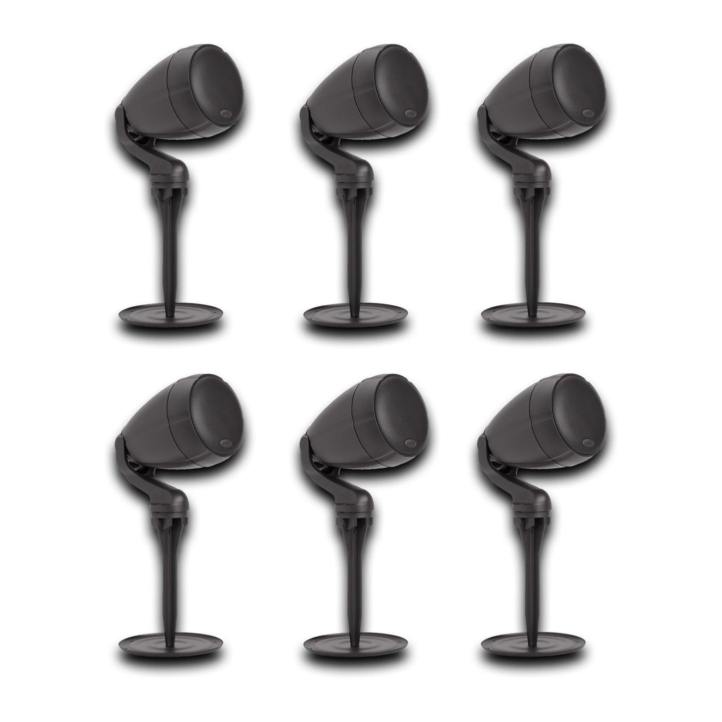 Polk Audio Atrium SAT300 Compact Outdoor Loudspeakers (6 Speaker Bundle) - electronicsexpo.com - Outdoor Speakers