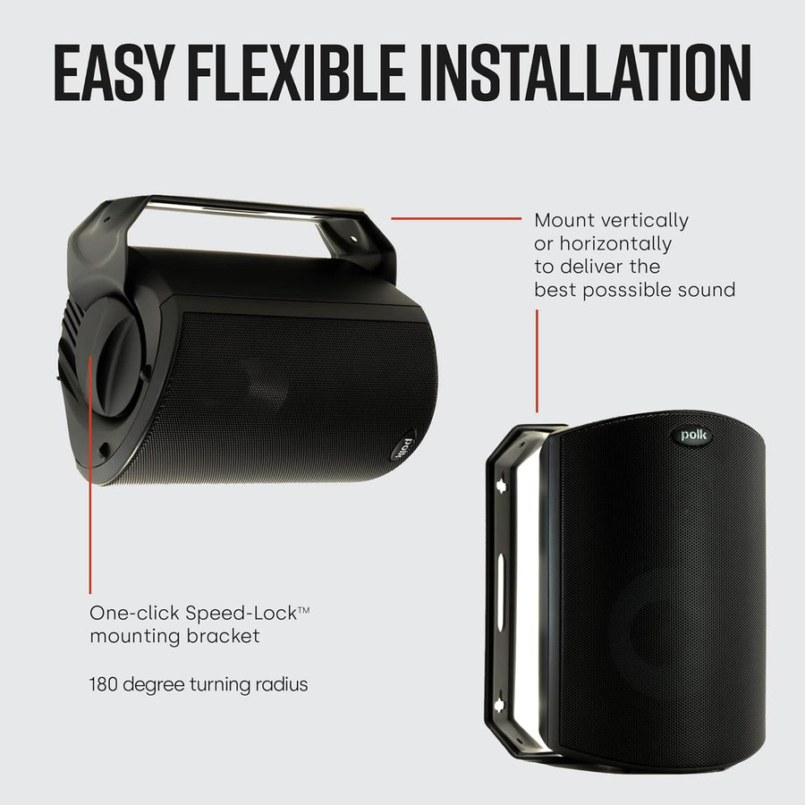 Polk Audio Atrium4 All - Weather Indoor/Outdoor Speakers (4 Speaker Bundle) - electronicsexpo.com - Outdoor Speakers