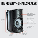 Polk Audio Atrium4 All - Weather Indoor/Outdoor Speakers (4 Speaker Bundle) - electronicsexpo.com - Outdoor Speakers