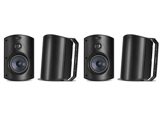 Polk Audio Atrium6 All - Weather Indoor/Outdoor Speakers (4 Speaker Bundle) - electronicsexpo.com - Outdoor Speakers