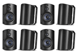 Polk Audio Atrium6 All - weather Indoor/Outdoor Speakers (8 Speaker Bundle) - electronicsexpo.com - Outdoor Speakers