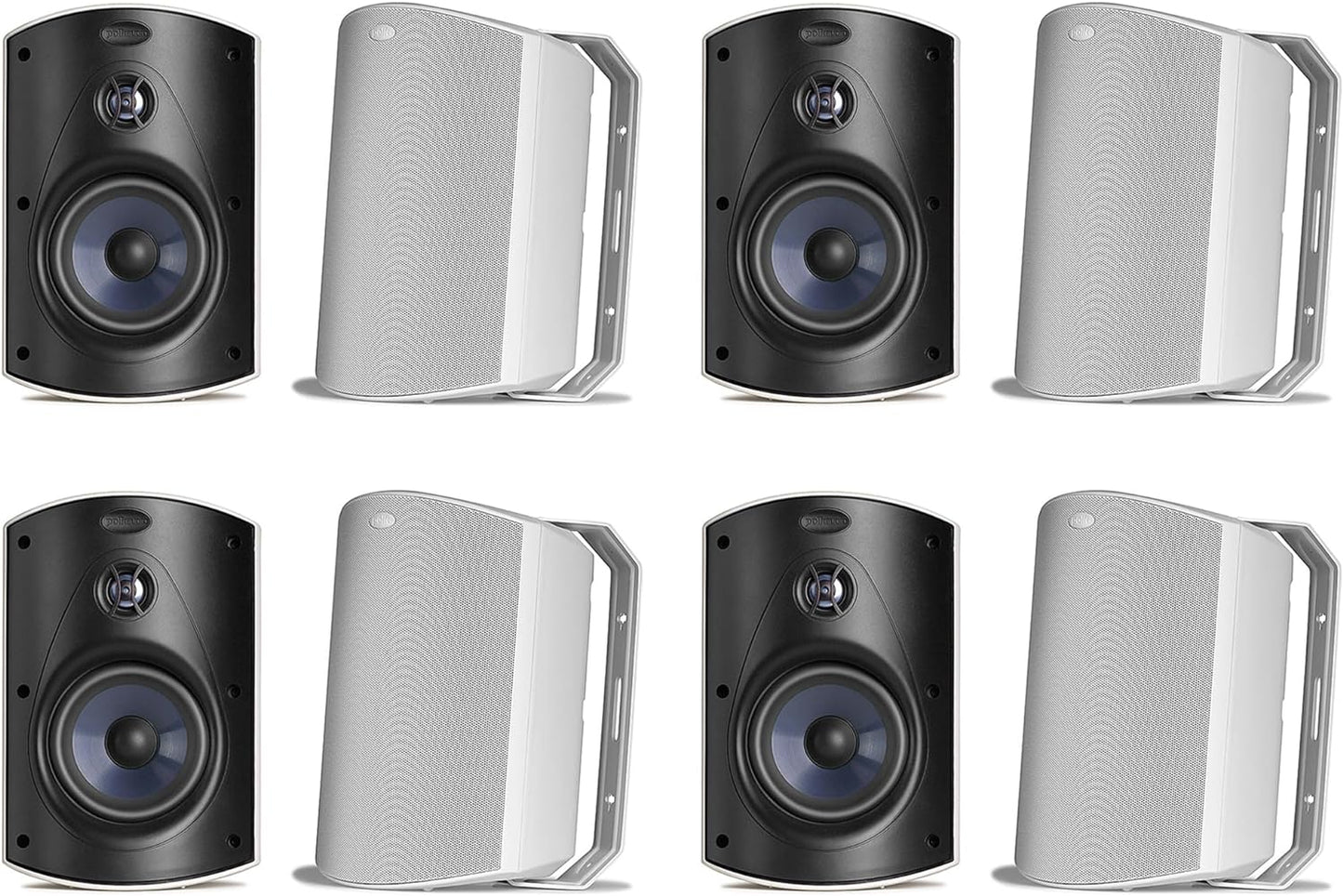 Polk Audio Atrium6 All - weather Indoor/Outdoor Speakers (8 Speaker Bundle) - electronicsexpo.com - Outdoor Speakers