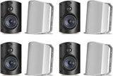 Polk Audio Atrium6 All - weather Indoor/Outdoor Speakers (8 Speaker Bundle) - electronicsexpo.com - Outdoor Speakers