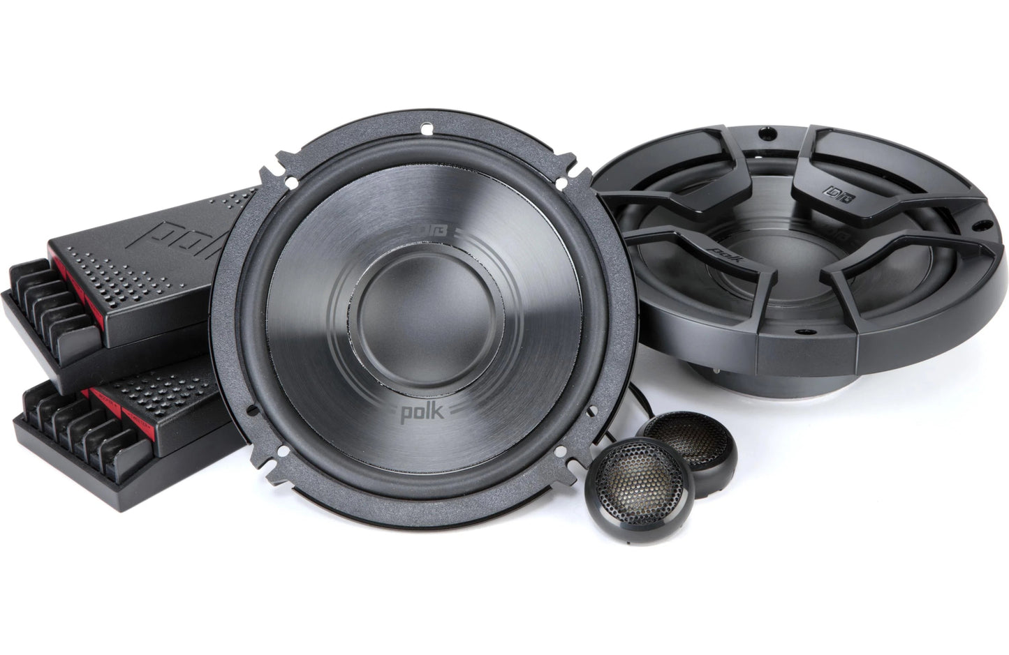 Polk Audio DB 6502 DB+ Series 6 - 1/2" Component Speaker System — also fit 6 - 3/4" openings - electronicsexpo.com - Marine Speakers