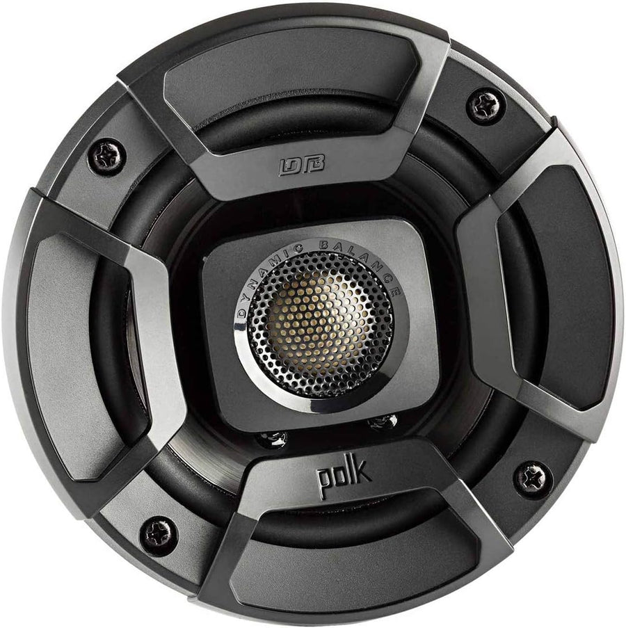Polk Audio DB402 DB+ Series 4 Coaxial Speakers with Marine Certification (Black) - electronicsexpo.com - Marine Speakers