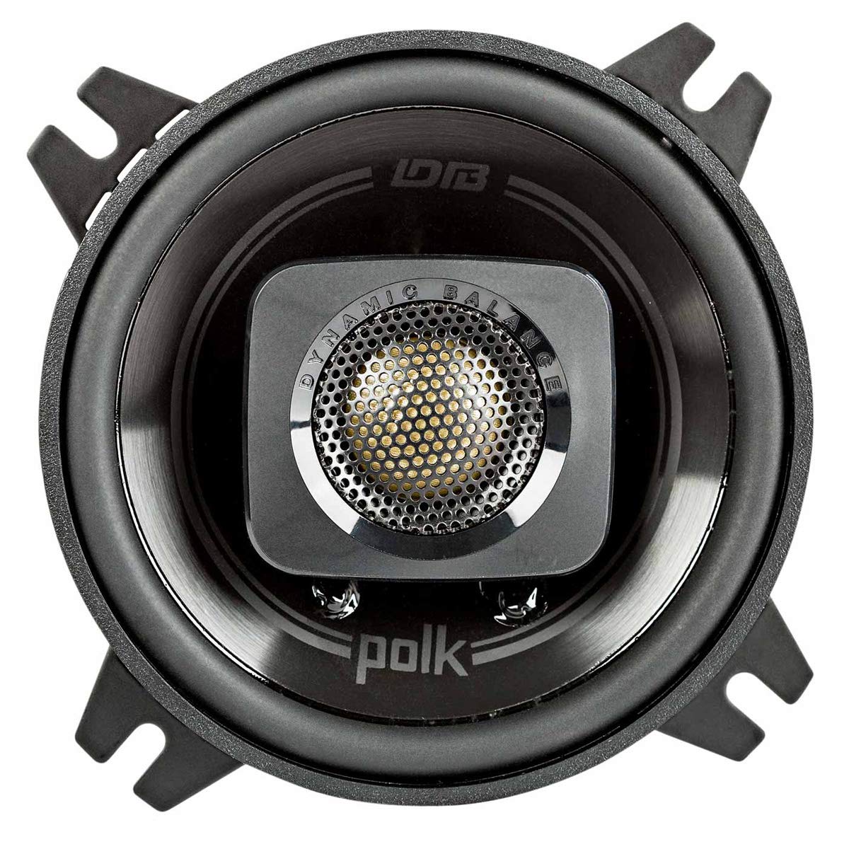 Polk Audio DB402 DB+ Series 4 Coaxial Speakers with Marine Certification (Black) - electronicsexpo.com - Marine Speakers