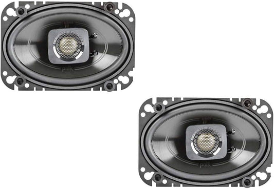 Polk Audio DB462 DB+ Series 4x6 Coaxial Speakers with Marine Certification - electronicsexpo.com - Marine Speakers