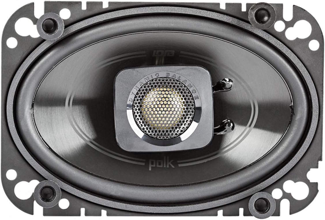 Polk Audio DB462 DB+ Series 4x6 Coaxial Speakers with Marine Certification - electronicsexpo.com - Marine Speakers