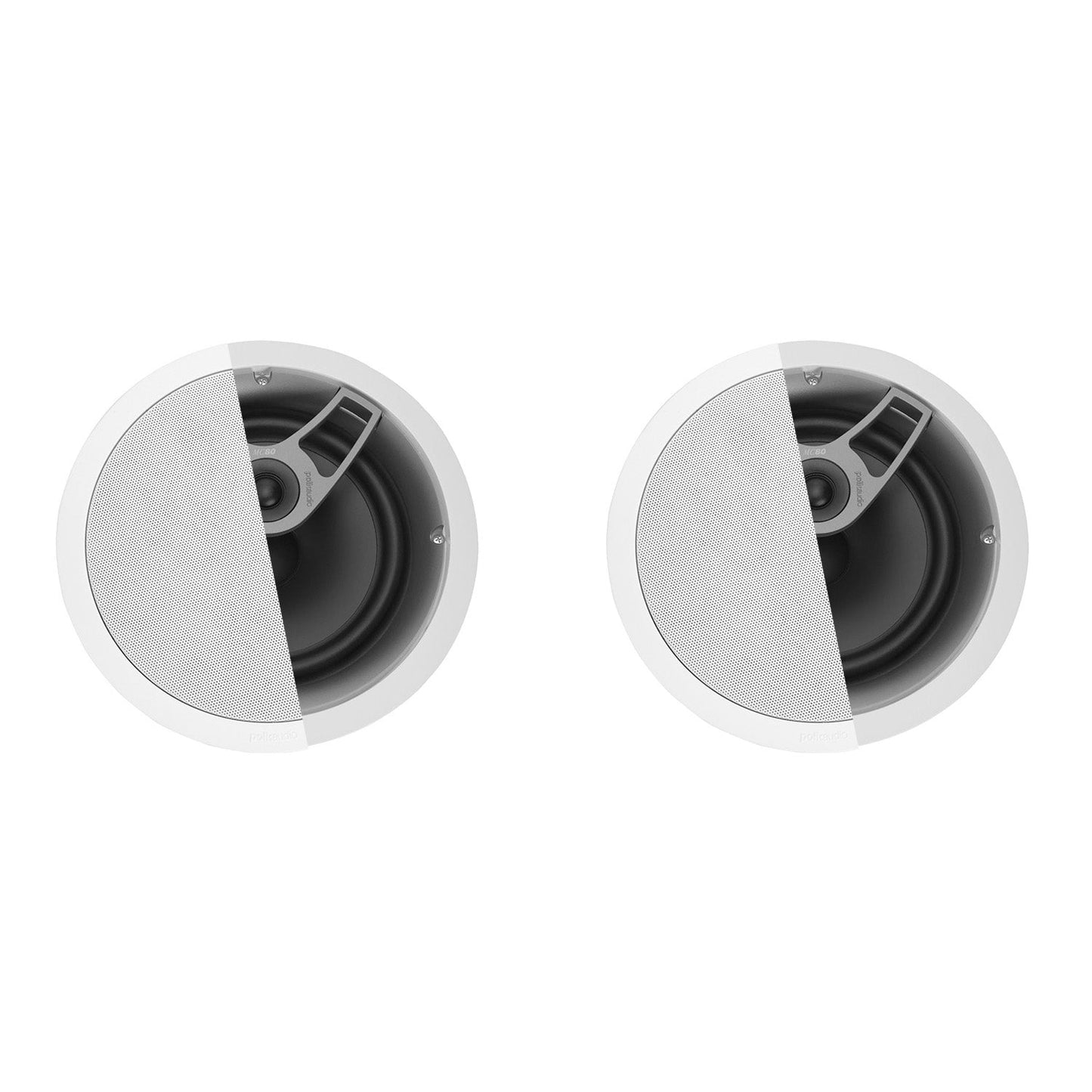 Polk Audio MC80 In - Ceiling Speakers (2 Speaker Bundle) - electronicsexpo.com - In Ceiling In Wall Speakers