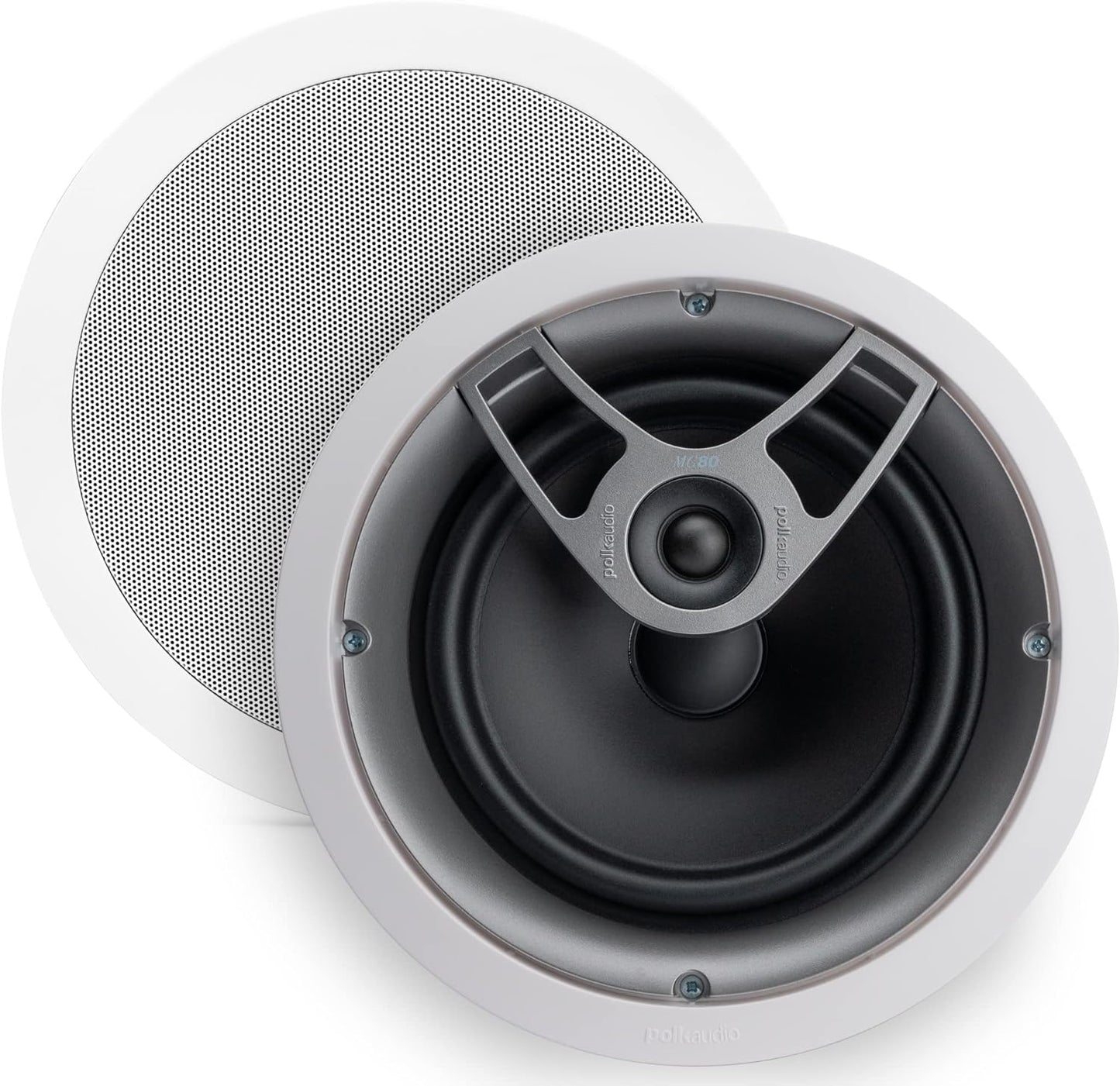 Polk Audio MC80 In - Ceiling Speakers (2 Speaker Bundle) - electronicsexpo.com - In Ceiling In Wall Speakers