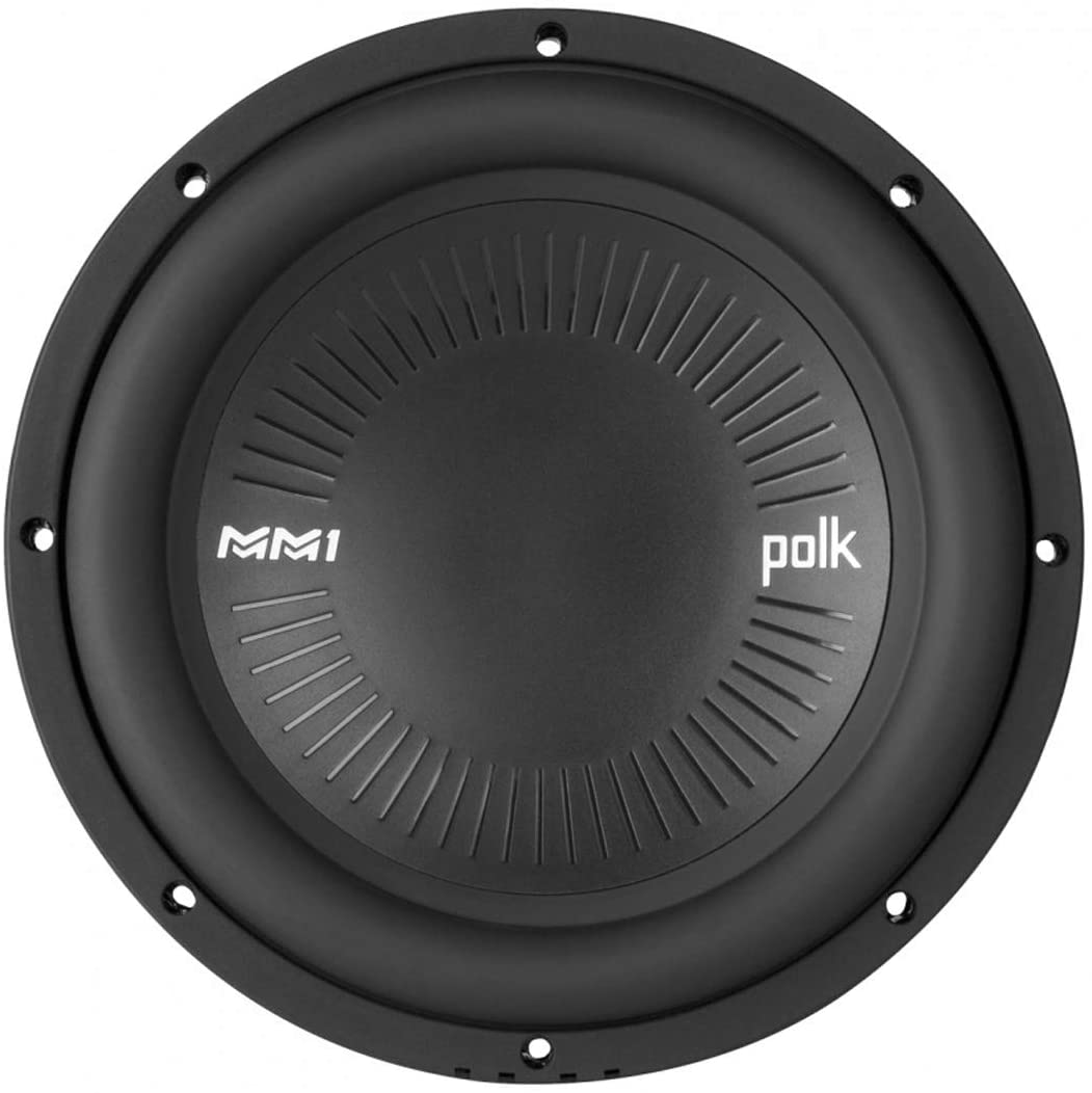 Polk Audio MM1042DVC, MM 10 Dual 4 Ohm Voice Coil Car, Marine, ATV Subwoofer - electronicsexpo.com - Marine Subwoofers