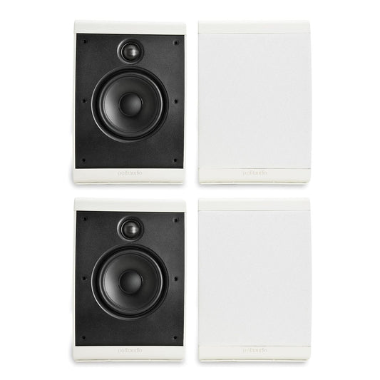 Polk Audio OWM3 Wall and Bookshelf Speakers (4 Speaker Bundle) - electronicsexpo.com - Bookshelf Speakers
