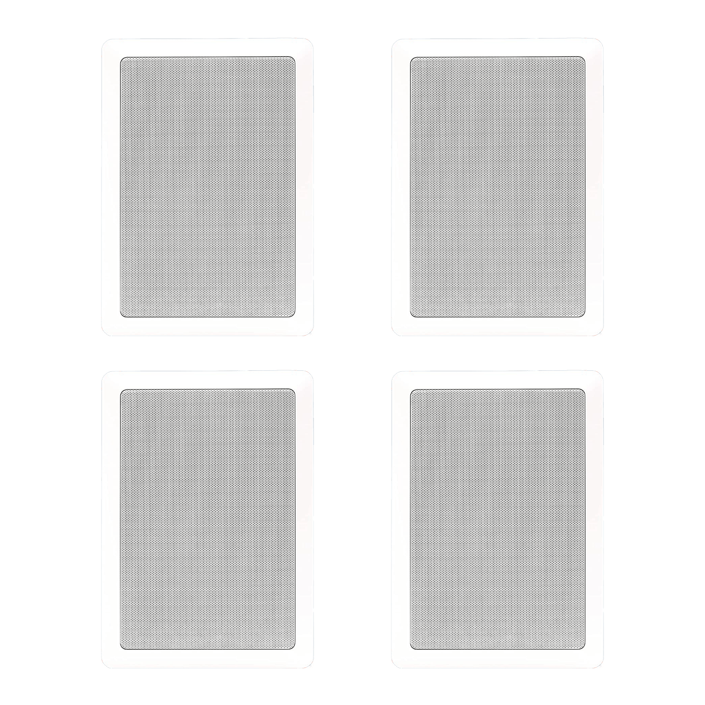 Polk Audio RC55i 2 - way Premium In - Wall - Speakers ( 4 Speakers - 2 Pairs) | Perfect for Damp and Humid Indoor/Outdoor Placement | Set of 4 Speakers (White, Paintable - Grille) - electronicsexpo.com - In Ceiling In Wall Speakers