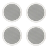 Polk Audio RC80i Round 8" Two - Way In - Wall/Ceiling Speakers (4 Speaker Bundle) - electronicsexpo.com - In Ceiling In Wall Speakers