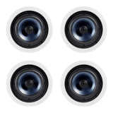 Polk Audio RC80i Round 8" Two - Way In - Wall/Ceiling Speakers (4 Speaker Bundle) - electronicsexpo.com - In Ceiling In Wall Speakers