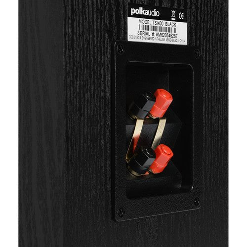 Polk Audio TSi400 Floor-Standing Speaker Black/Each (Certified Refurbished) - electronicsexpo.com-Floor Standing Speakers