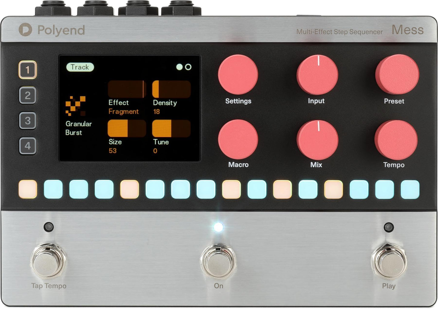Polyend MESS Multi - Effect Step Sequencer Pedal - electronicsexpo.com - Guitar Pedals & Effects