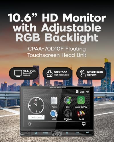 Power Acoustik CPAA - 70D10F Car Stereo Receiver - electronicsexpo.com - Car Stereo Receivers