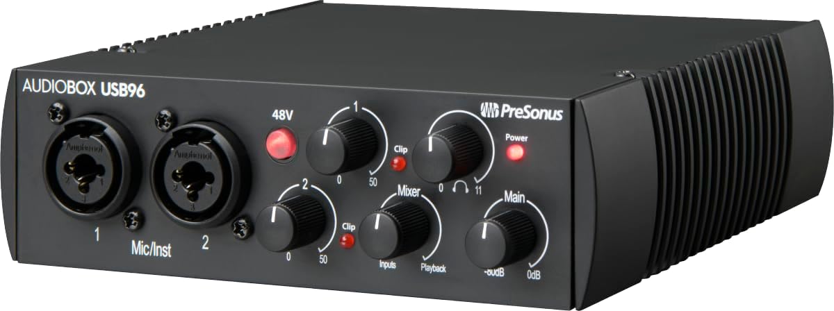 PreSonus AudioBox 96 25th Anniversary USB Audio Interface - electronicsexpo.com - Audio Interfaces