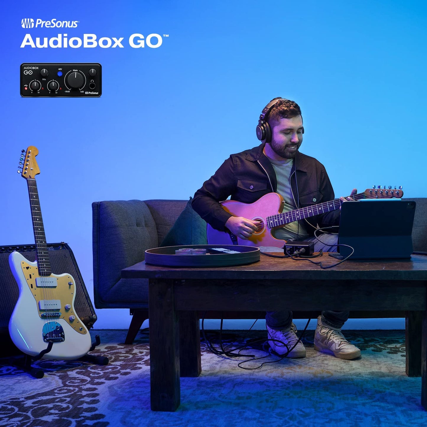 PreSonus AudioBox GO | USB - C Audio Interface for Music Production - electronicsexpo.com - Audio Interfaces