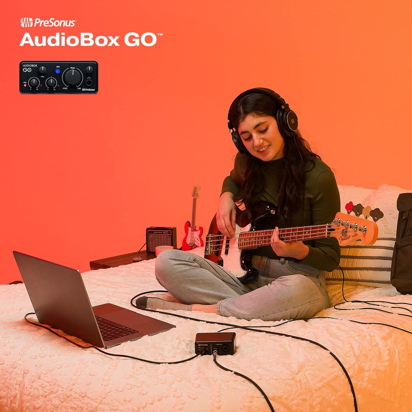 PreSonus AudioBox GO | USB - C Audio Interface for Music Production - electronicsexpo.com - Audio Interfaces
