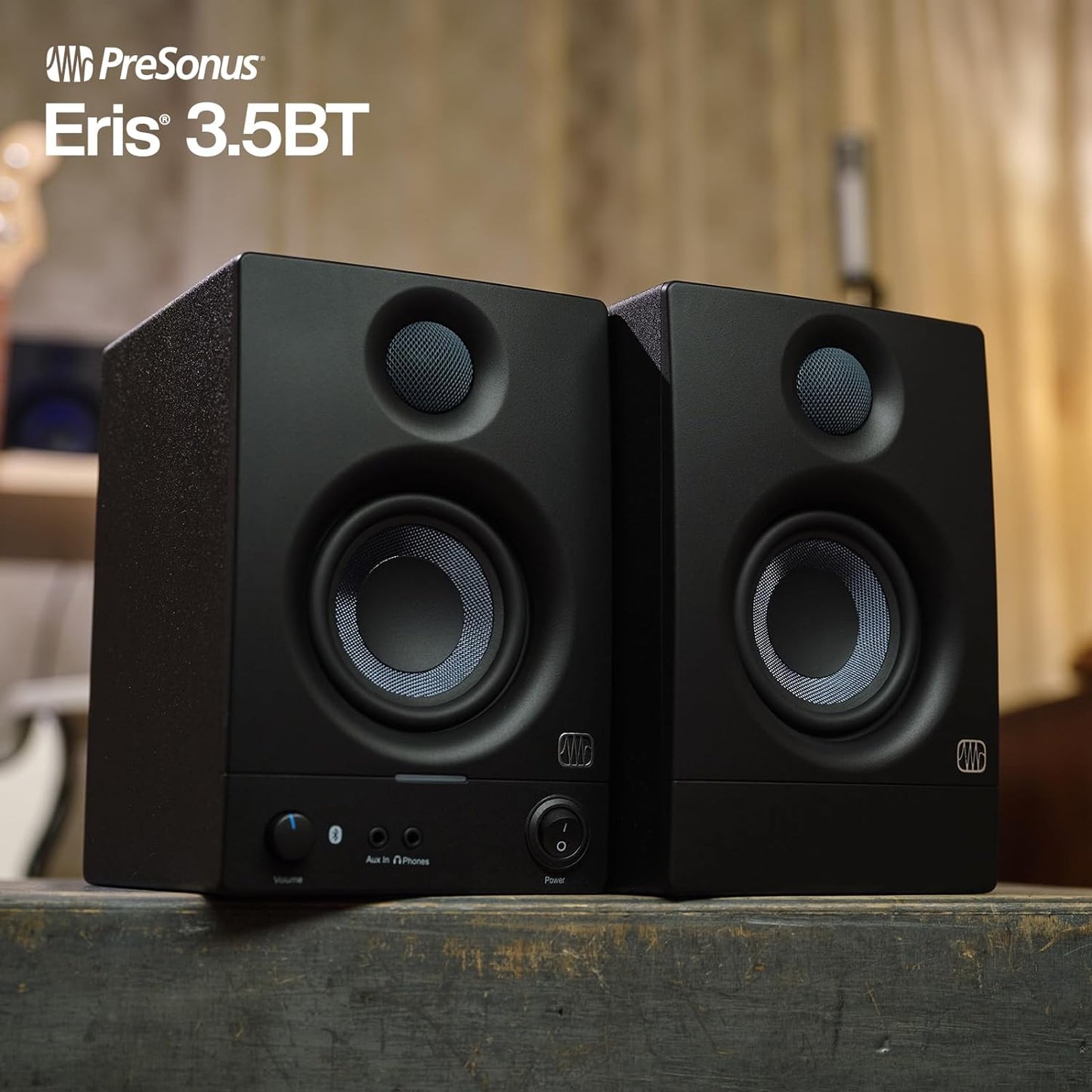 PreSonus Eris 3.5BT 3.5" Powered Desktop Speakers with Bluetooth - electronicsexpo.com - Powered + PA Speakers